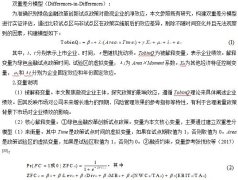 绿色金融改革创新试点政策对企业绩效的影响