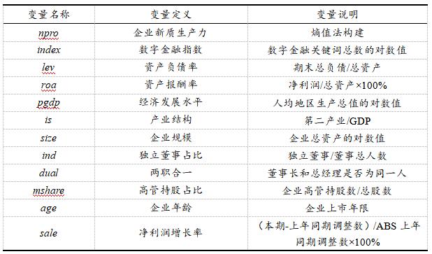 表1 变量说明
