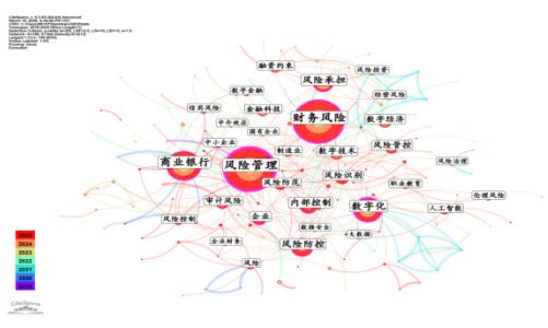 图2 数字化转型风险研究的关键词共现图谱